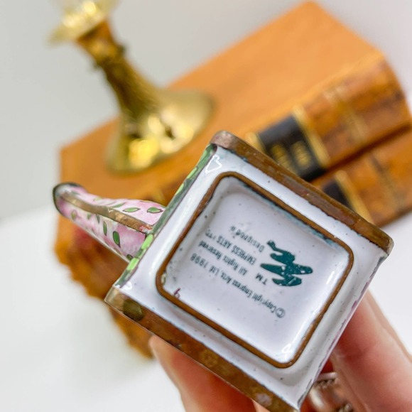 Empress Arts LTD Miniatures Enamel on Copper Home Decor Collectible Art - Picture 5 of 6